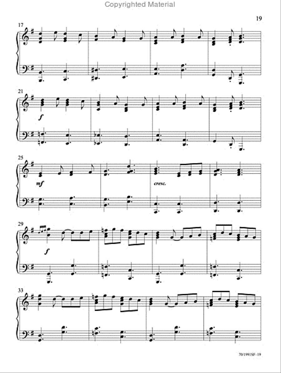 Christmas Wonder Christmas Wonder Piano Solo scores gallery preview page 13