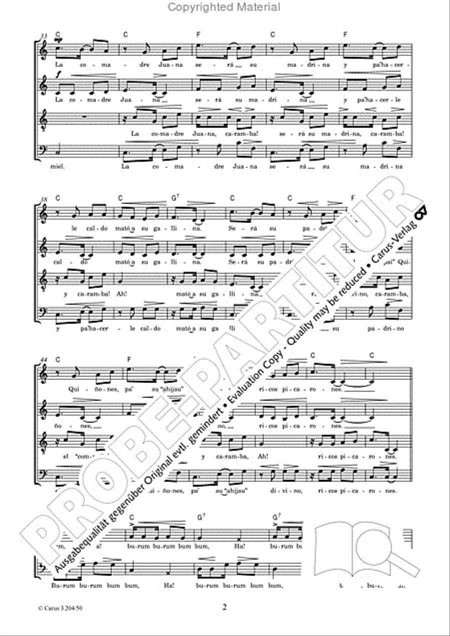 Festejo de Navidad Festejo de Navidad 4-Part scores gallery preview page 3
