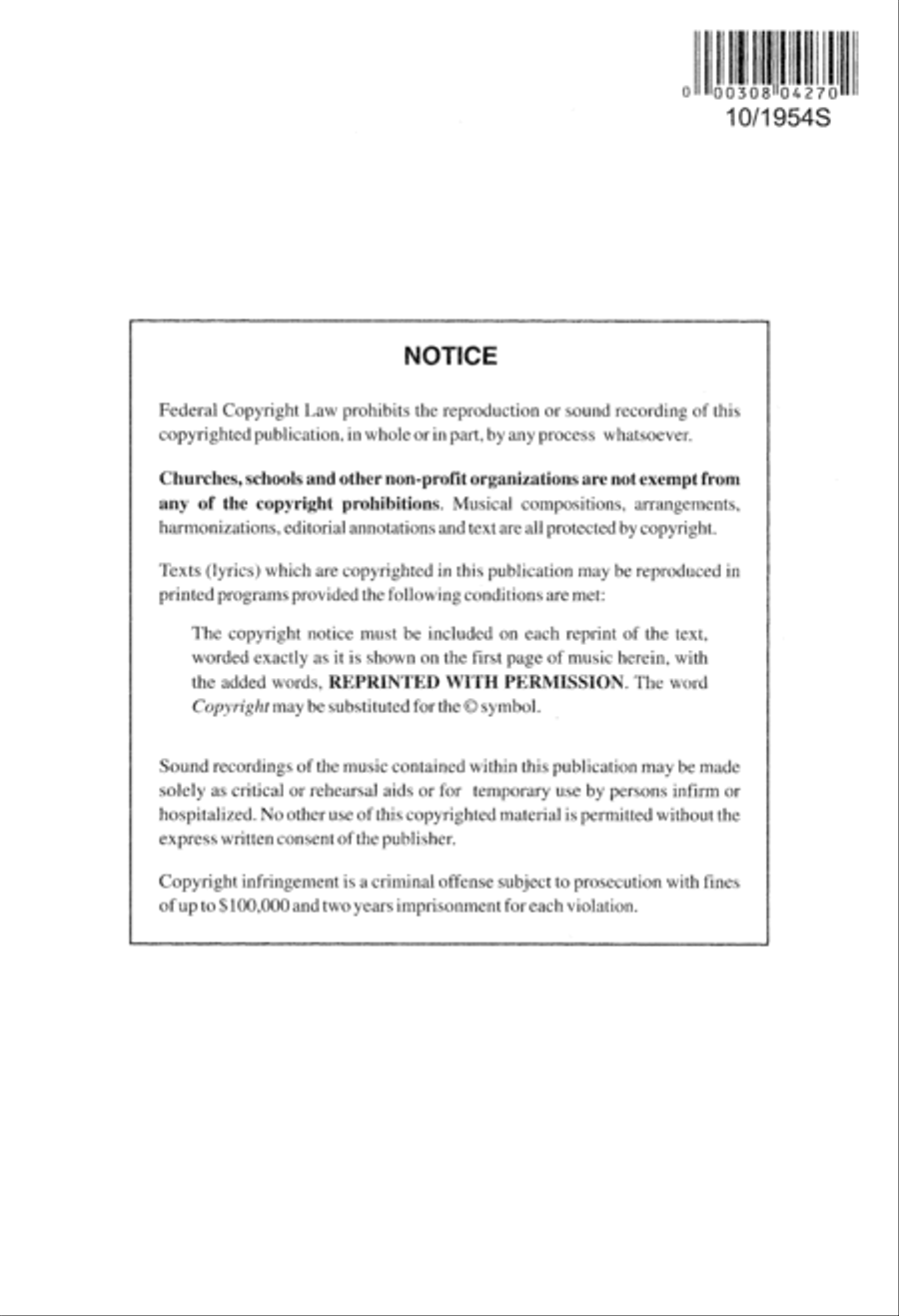 Angels 4-Part scores gallery preview page 12
