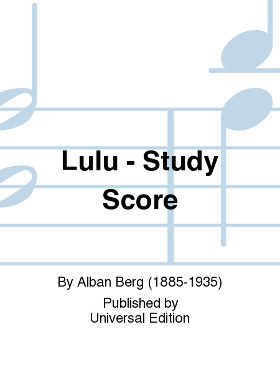 Lulu - Study Score