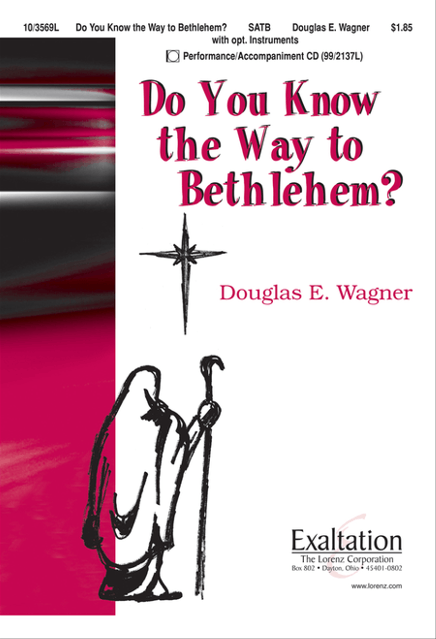 Do You Know the Way to Bethlehem? 4-Part scores gallery preview page 1