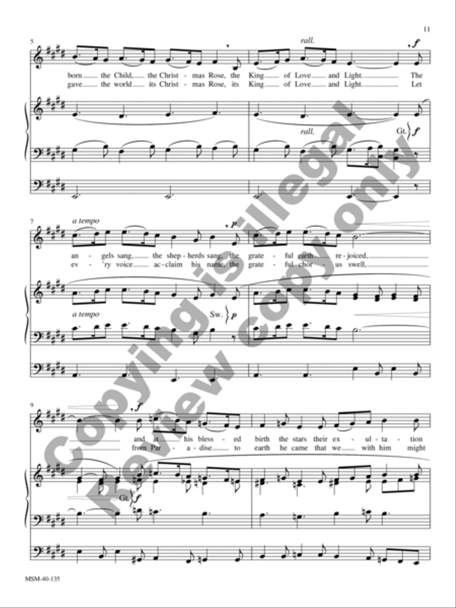 Classical Solos for the Church Year High Voice scores gallery preview page 9