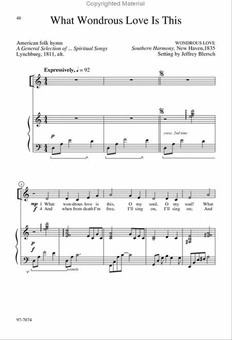 Children Rejoice and Sing Unison Choir scores gallery preview page 8