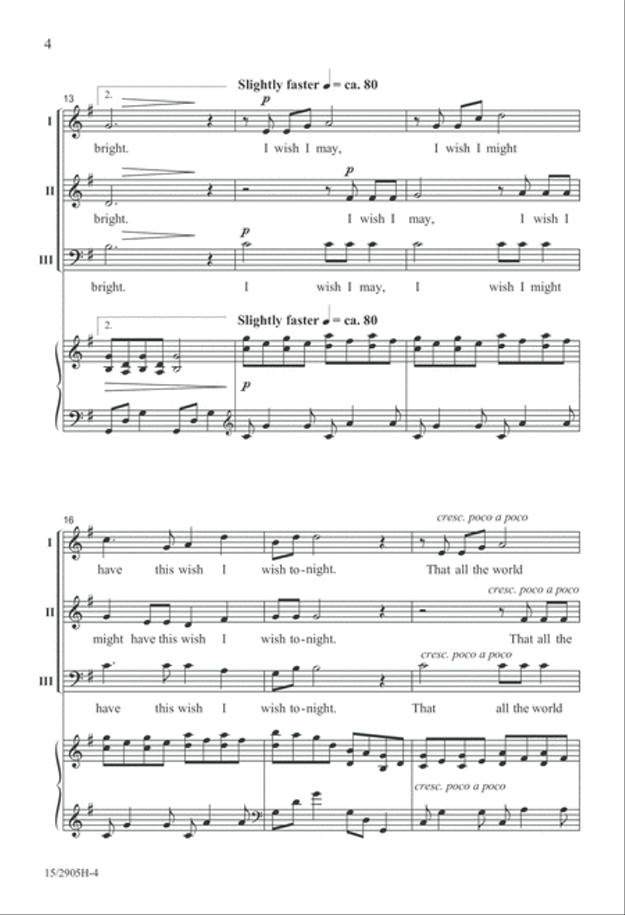 I See a Star 3-Part scores gallery preview page 4