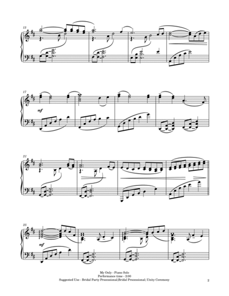 Wedding Blessings - Five Piano Solos for a Beautiful and Unique Wedding Ceremony image number null