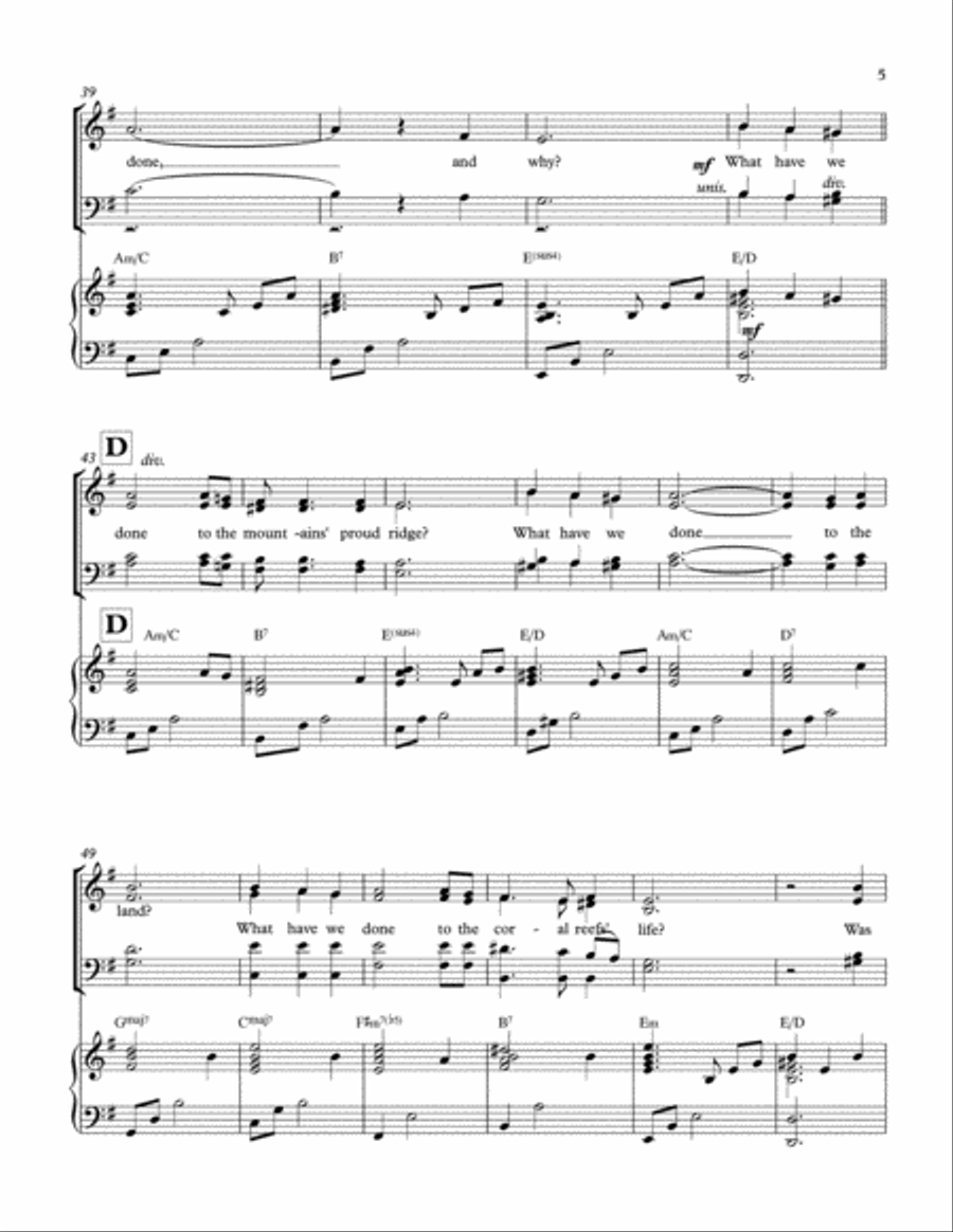 You Created It 4-Part scores gallery preview page 5