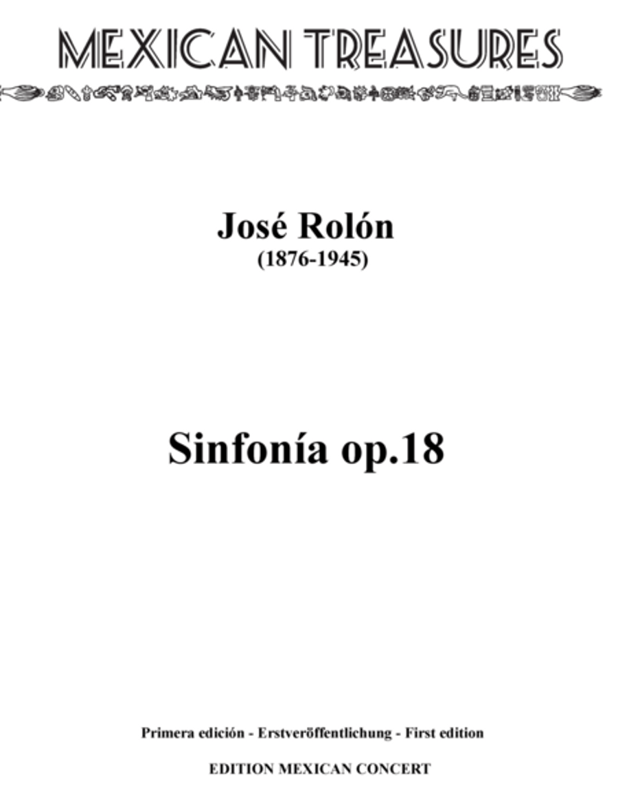 Sinfonia op. 18 Trumpet scores gallery preview page 1