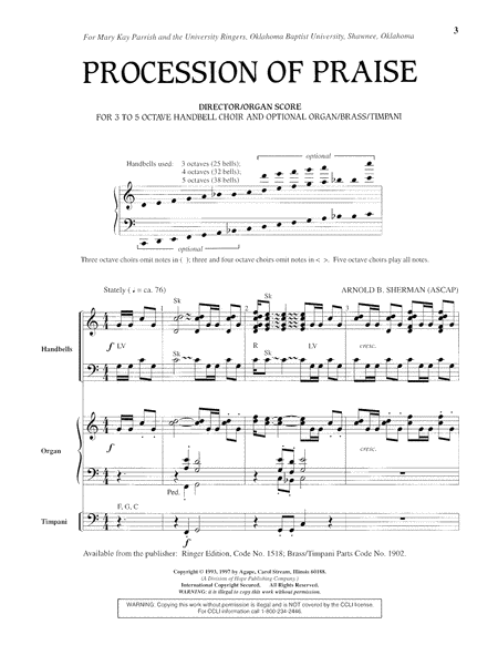 Procession of Praise