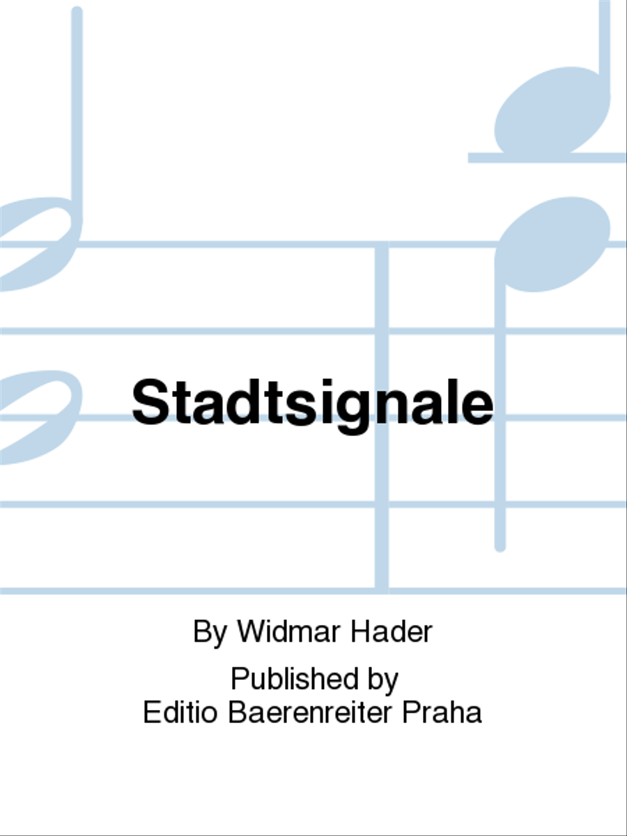 Stadtsignale Trombone scores gallery preview page 1