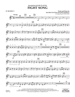 Fight Song - Bb Trumpet 3
