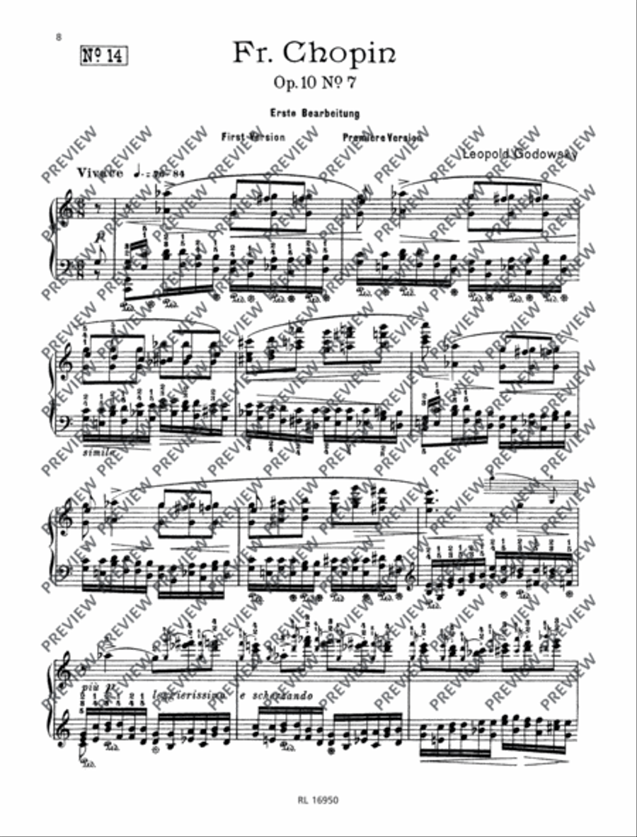 Studies on Chopin's Etudes Piano Method scores gallery preview page 17