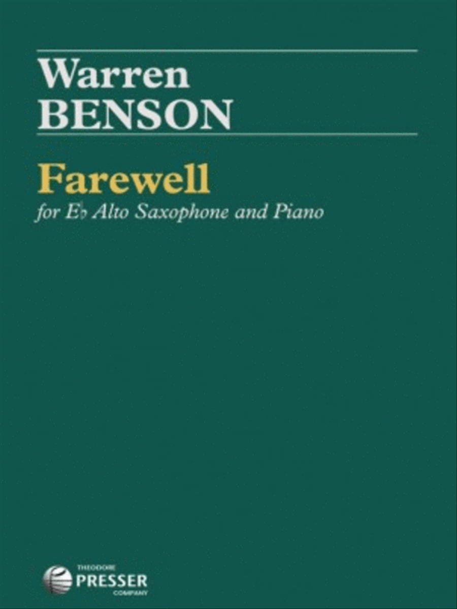 Farewell Chamber Music scores gallery preview page 1