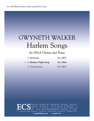 Harlem Night Song from Harlem Songs
