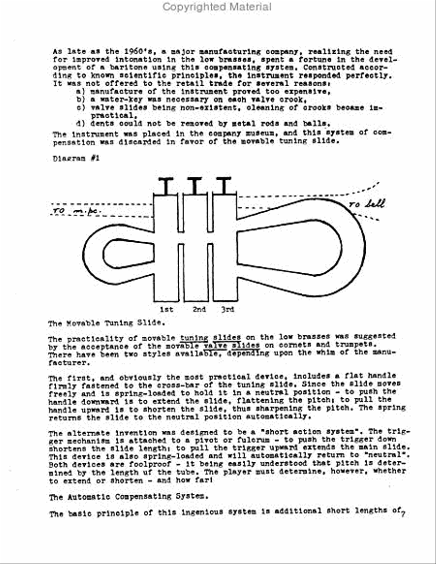 The Euphonium and 4-Valve Brasses