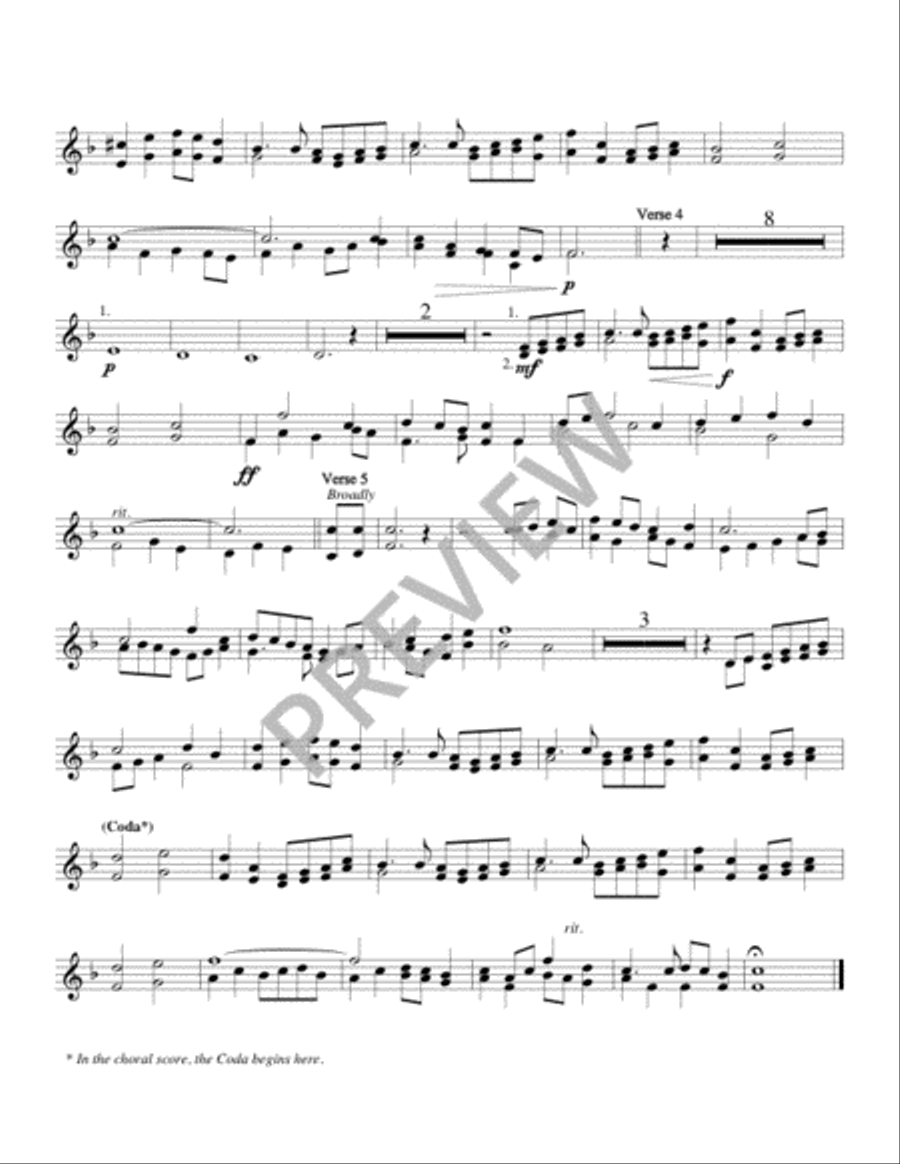 All Are Welcome - Brass edition Trombone scores gallery preview page 2