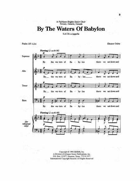 By the Waters of Babylon