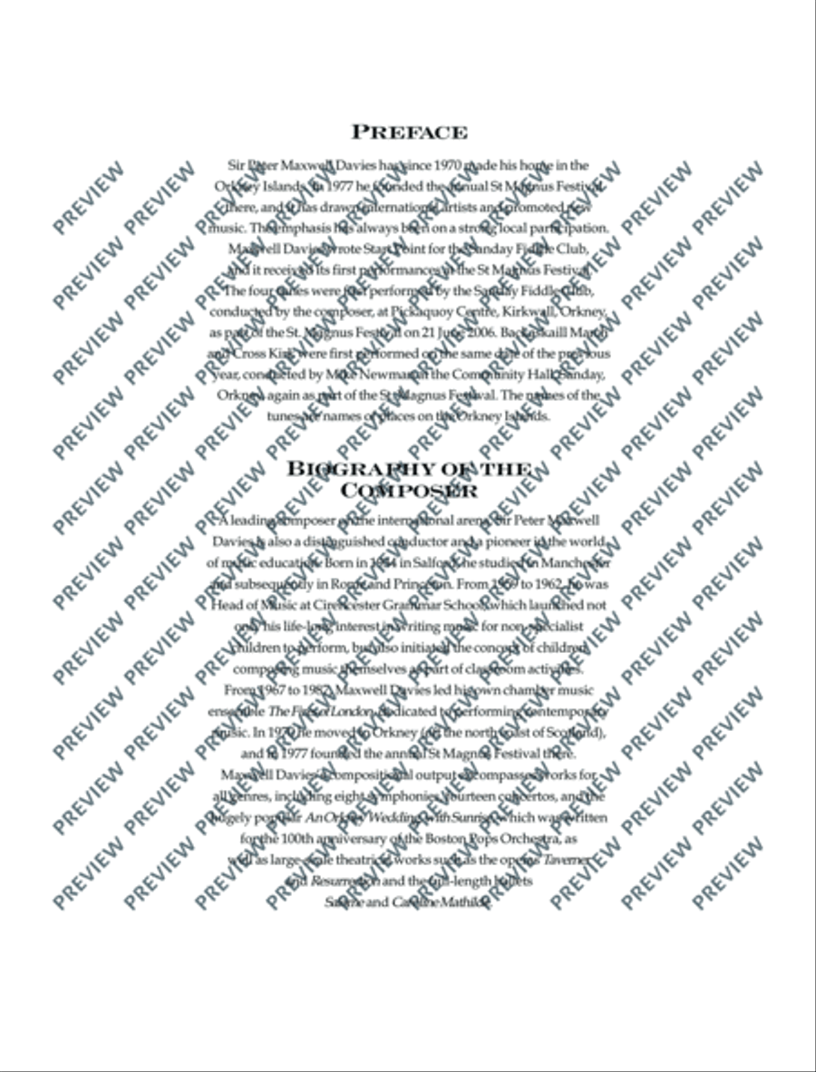 Start Point String Quartet scores gallery preview page 4