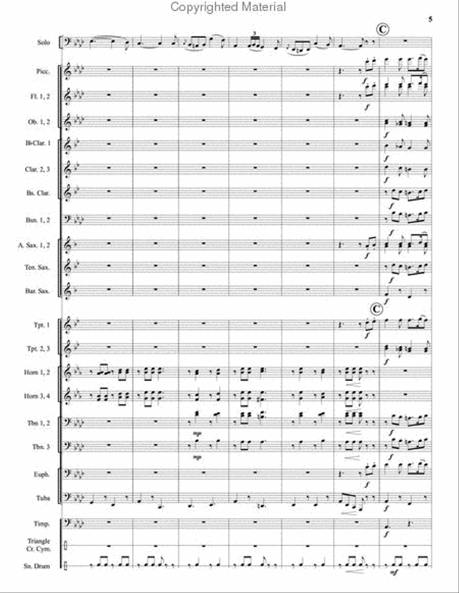 Carnival of Venice Carnival of Venice Tuba scores gallery preview page 6