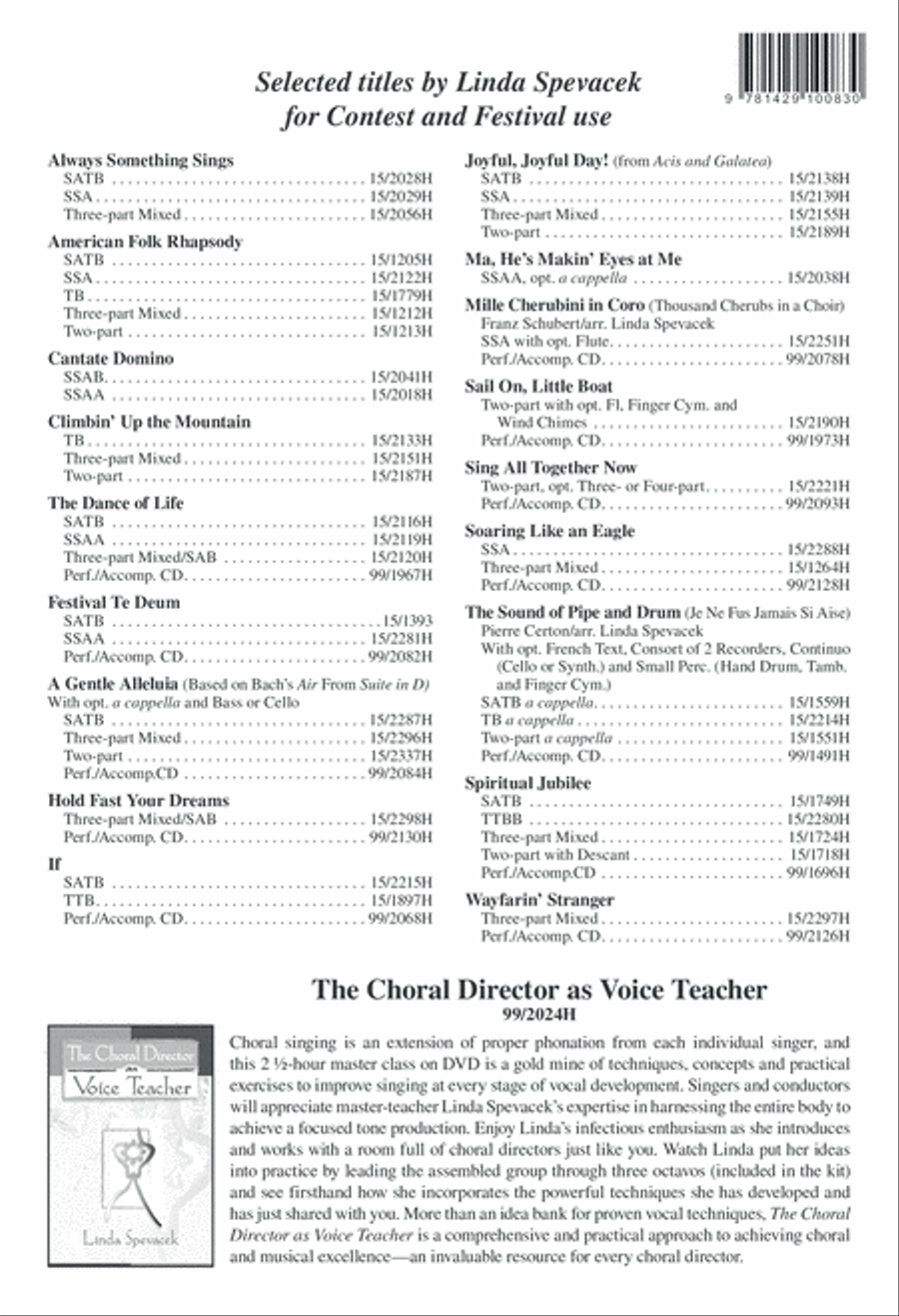Sing for Joy! Sing for Joy! TB scores gallery preview page 8