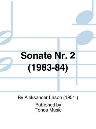 Sonate Nr. 2 (1983-84)