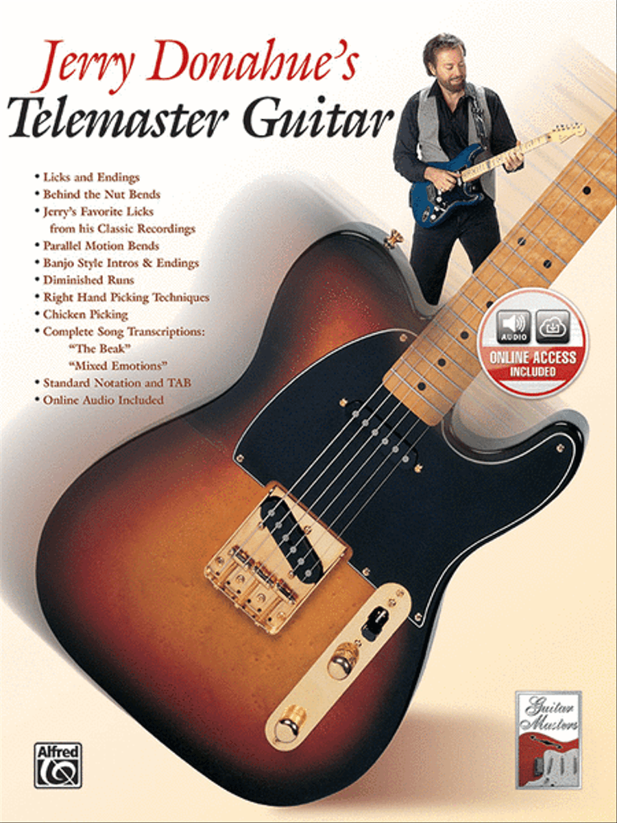 Jerry Donahue's Telemaster Guitar Electric Guitar scores gallery preview page 1