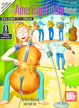 Book cover for The American Fiddle Method, Volume 1 - Cello