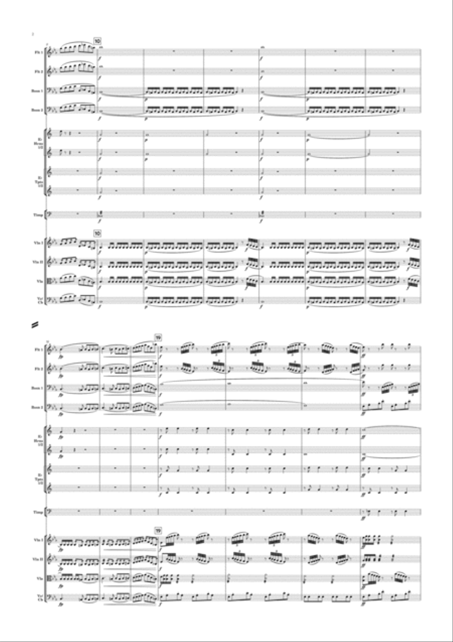 Zemira Chamber Orchestra scores gallery preview page 4