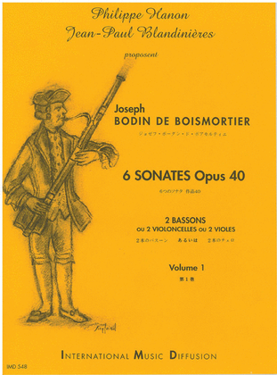 6 Sonates Op. 40 - Volume 1
