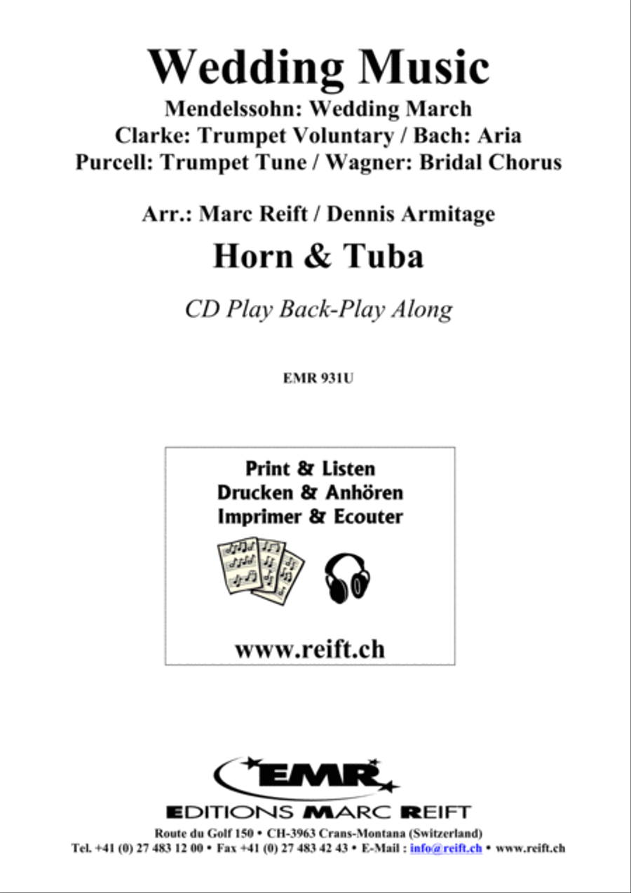 Wedding Music Wedding Music Brass Ensemble scores gallery preview page 2