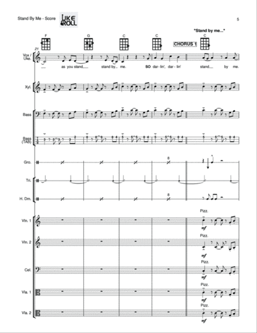 Stand By Me Soprano Recorder scores gallery preview page 5