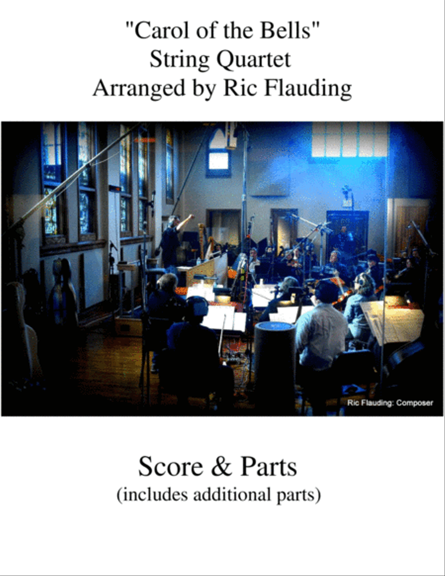 Carol of the Bells (String Quartet) String Quartet scores gallery preview page 1