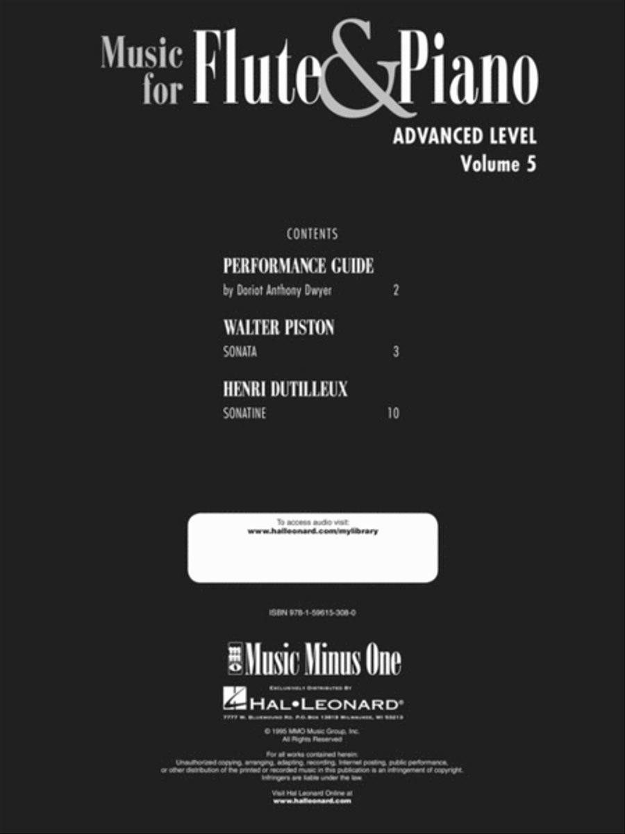 Advanced Flute Solos - Volume 5 Flute Solo scores gallery preview page 2