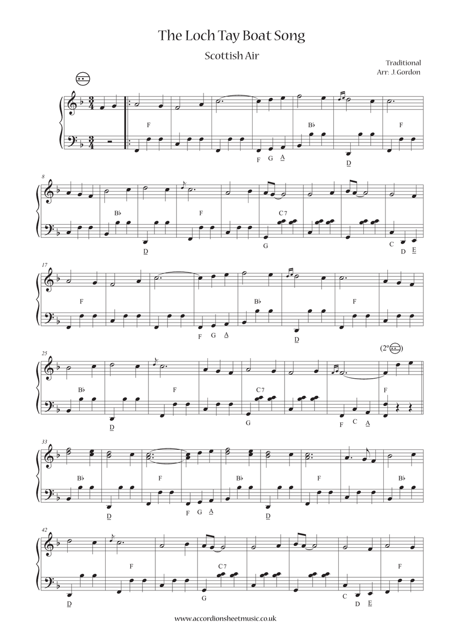 The Loch Tay Boat Song