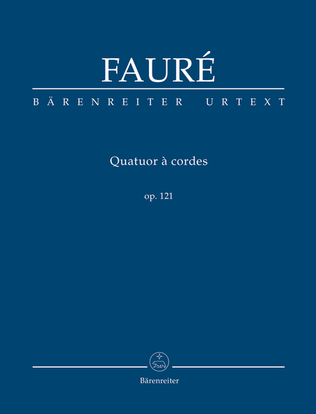 Book cover for String Quartet op. 121