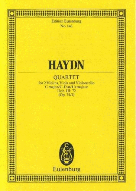 String Quartet in C Major, Op. 74/1, Hob.III:72