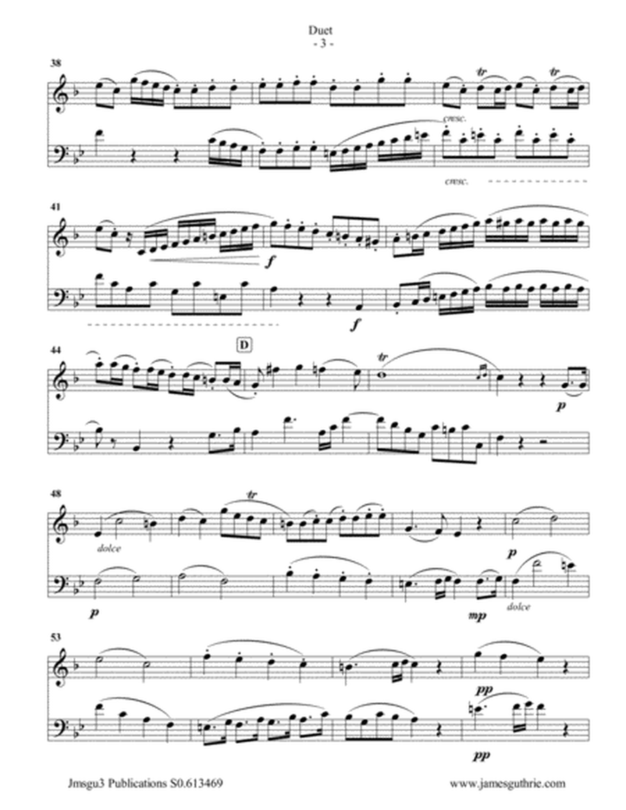 Beethoven: Duet WoO 27 No. 3 for English Horn & Cello image number null