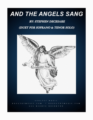 Book cover for And The Angels Sang (Duet for Soprano and Tenor Solo)
