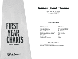Book cover for James Bond Theme: Score