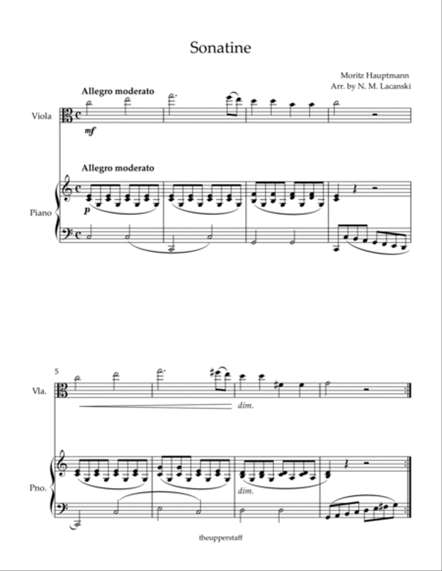 Sonatine Viola scores gallery preview page 2