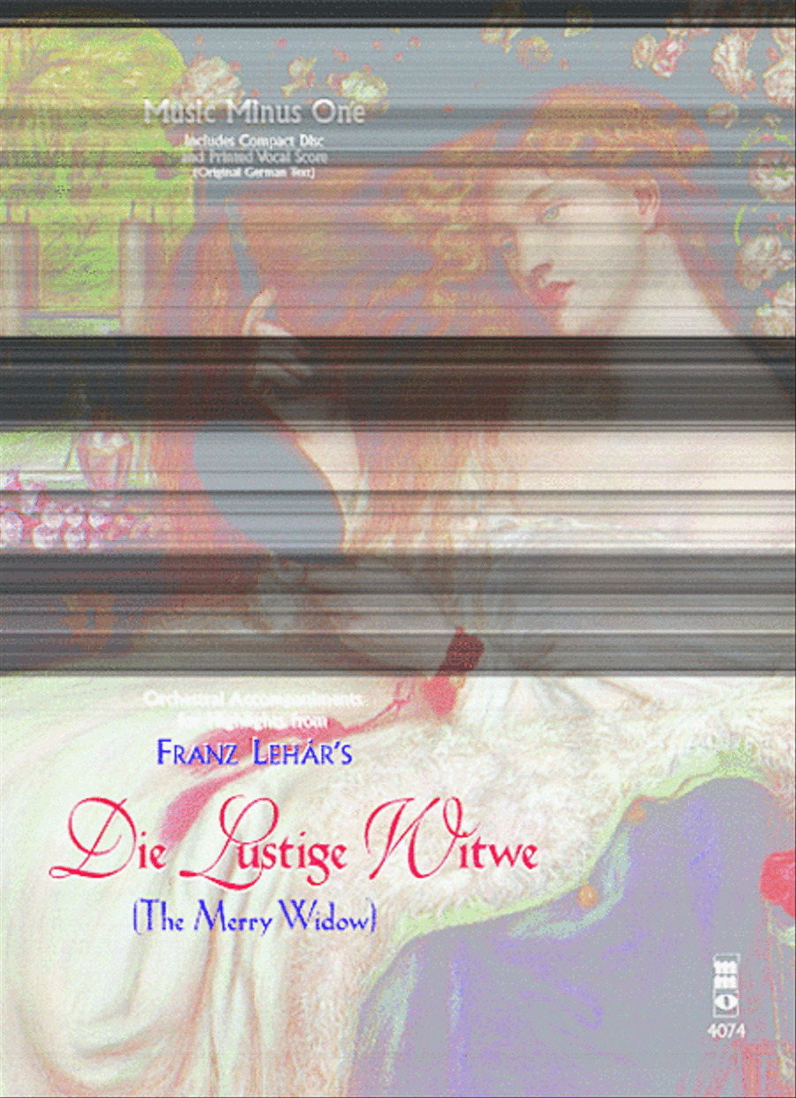 Lehar - Highlights from Die Lustige Witwe (The Merry Widow) Voice scores gallery preview page 1