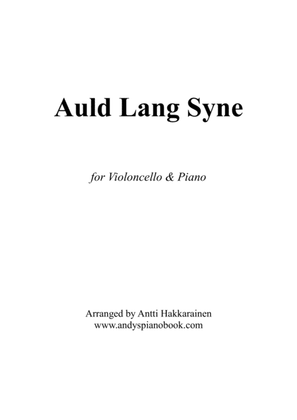 Book cover for Auld Lang Syne - Cello & Piano