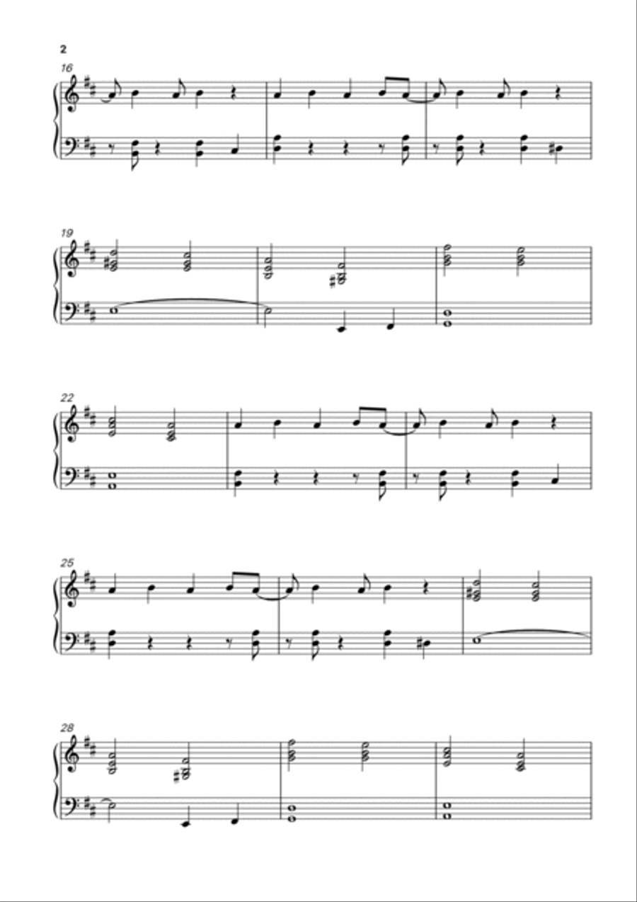 Genkai Toppa Sabaibaa Piano Solo scores gallery preview page 2