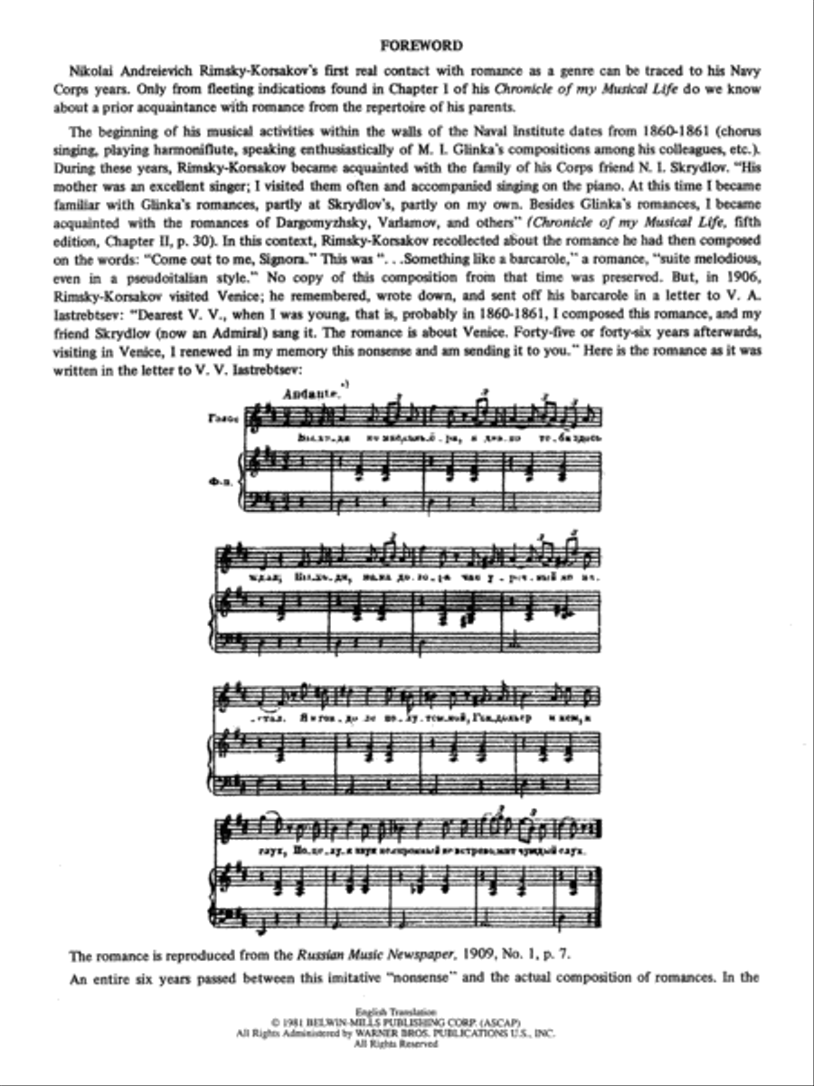 Songs, Op. 49, 50, 51, Volume 6