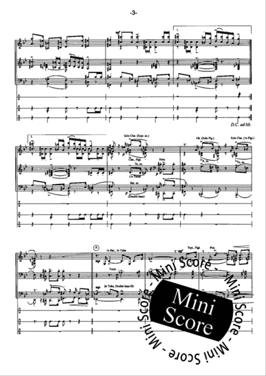 Partita Concert Band scores gallery preview page 6