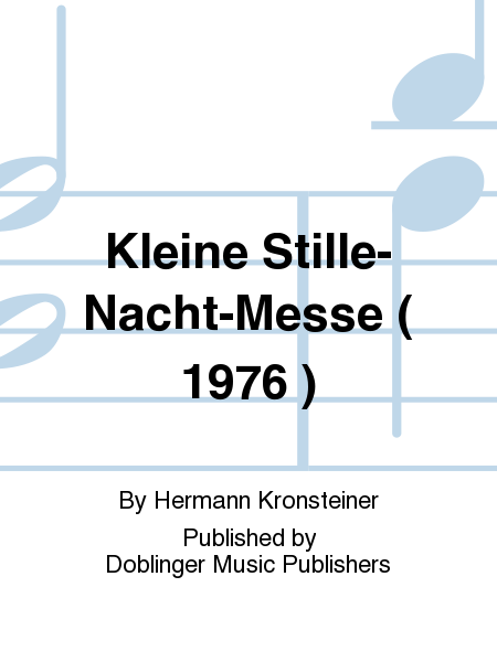 Kleine Stille-Nacht-Messe ( 1976 )
