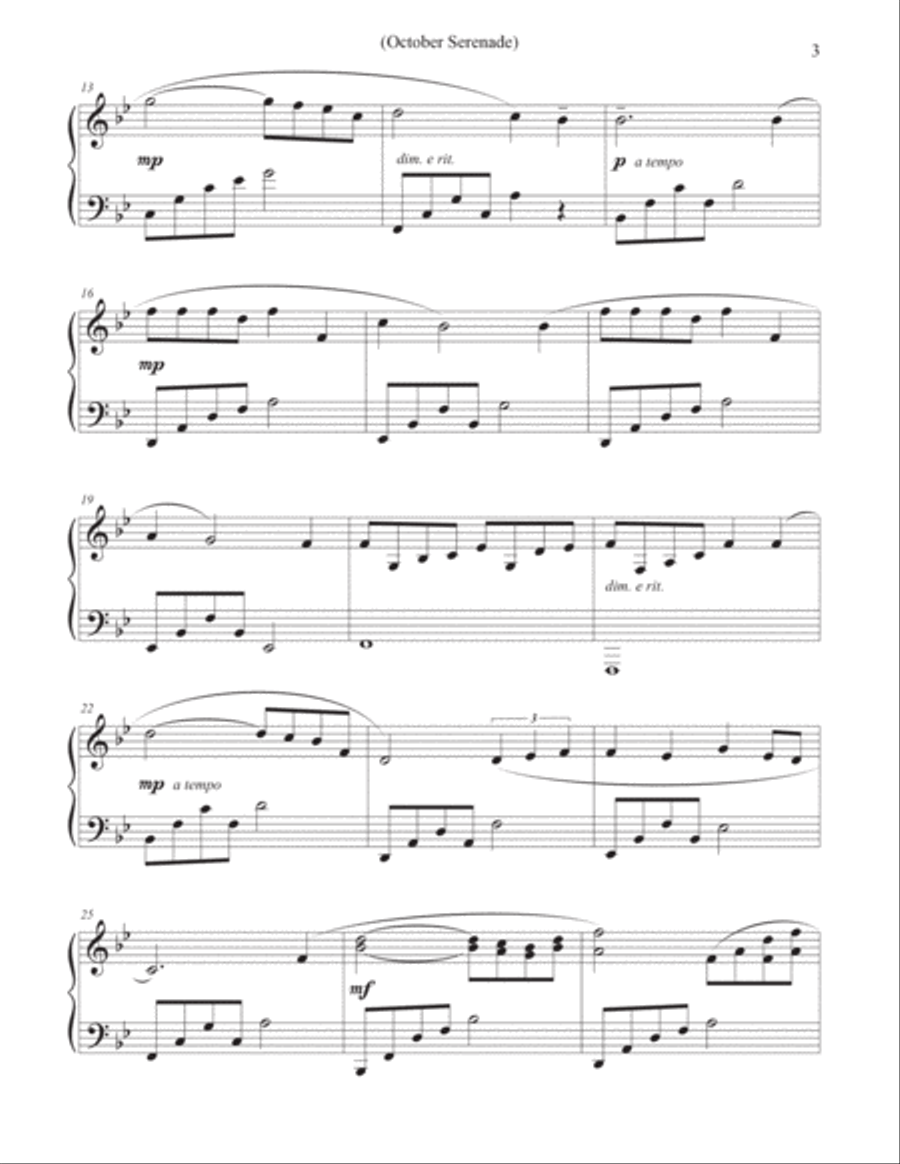 October Piano Book Piano Method scores gallery preview page 3