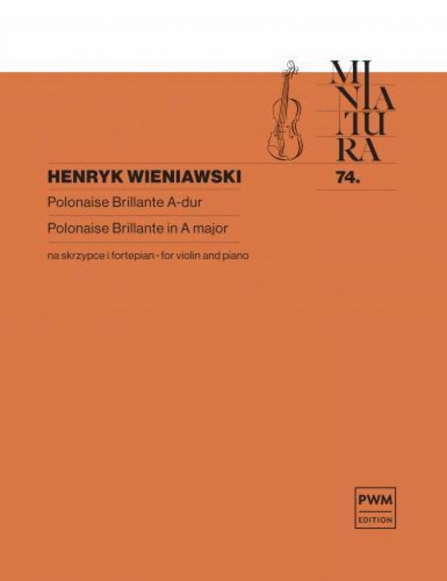 Polonaise Brillante In A Major Op 21 Violin Solo scores gallery preview page 1