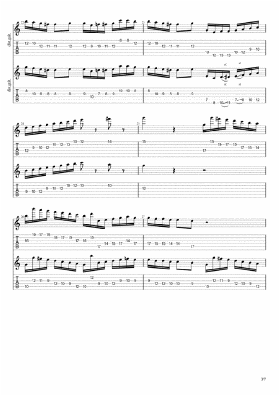 Capricio No 18 Large Ensemble scores gallery preview page 3