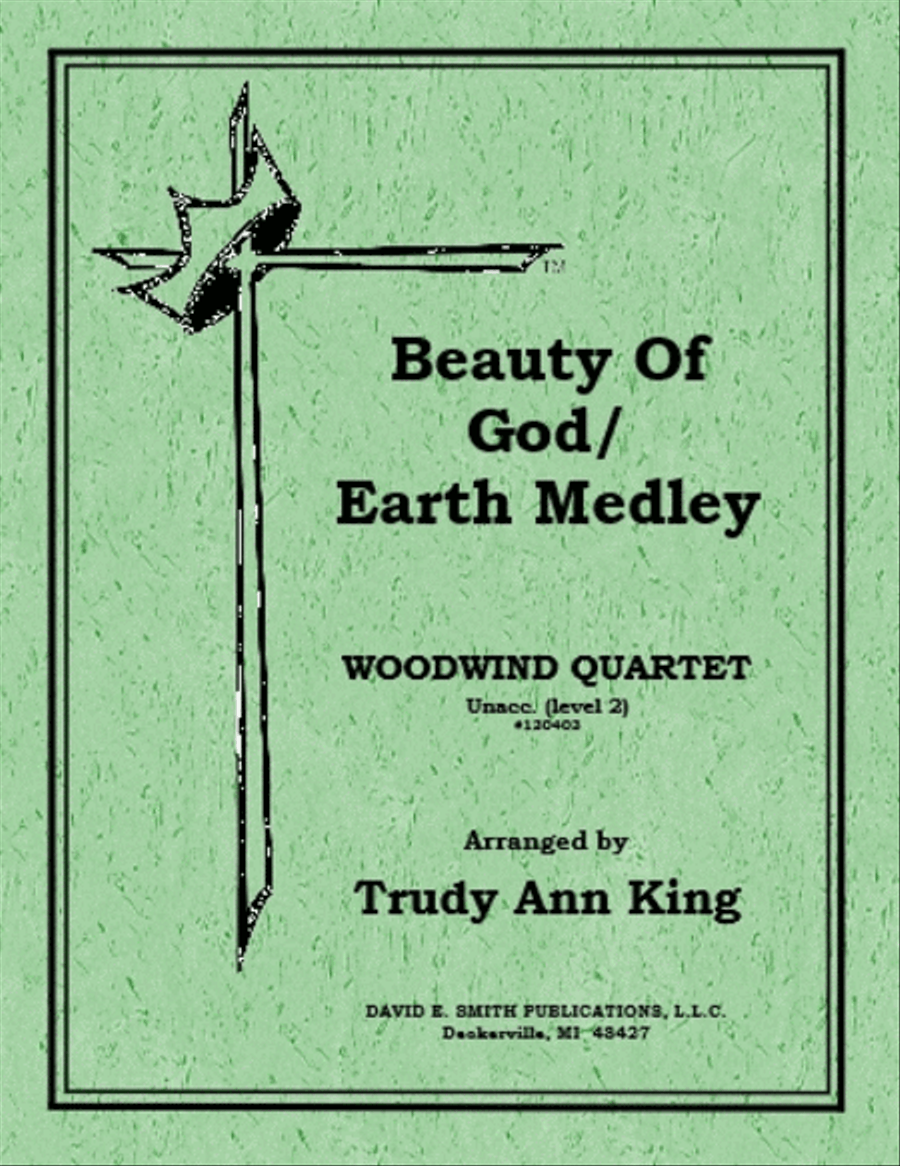 Beauty of God/Earth Woodwind Quartet scores gallery preview page 1
