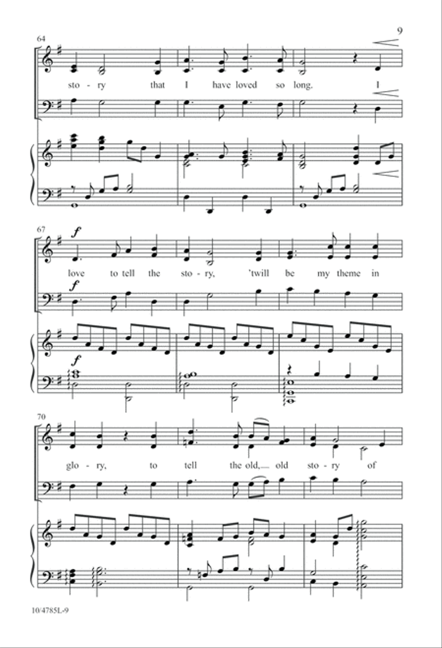 Tell the Story of Jesus 3-Part scores gallery preview page 9